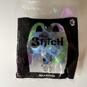 Disney STITCH : McDonald’s Happy Meal Kid’s Toy, Hula Stitch Soft Plush Toy #6